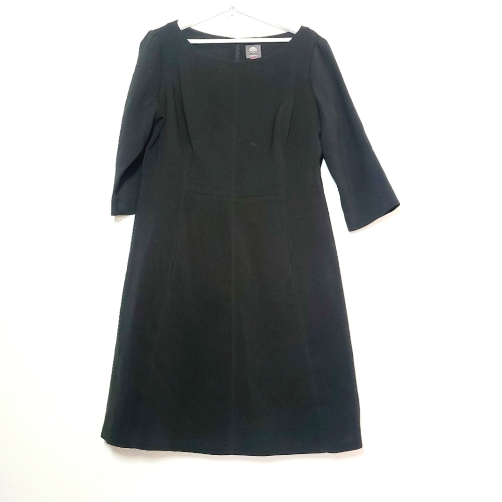 Vince Camuto Black 3/4 Sleeve Drees